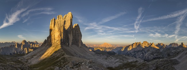Tre Cime di Lavaredo, Drei Zinnen - Dolomiti - Itálie