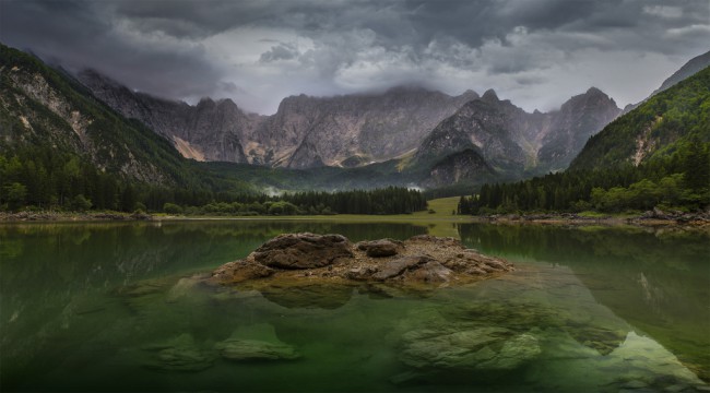 Lago di fusine - Mangart v odešti - Julské Alpy - Slovinsko